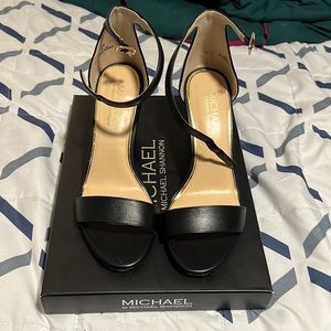 Michael Shannon strap sandals